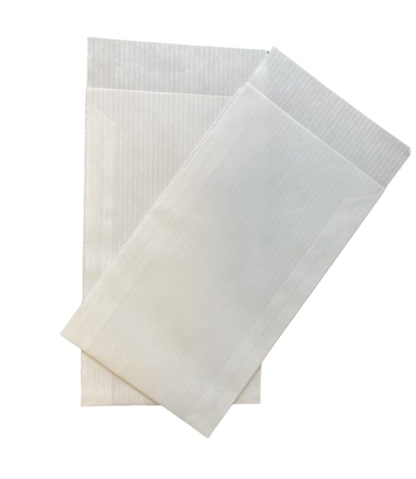 Witte Cadeauzakjes kraftpapier 7x13cm per 200st