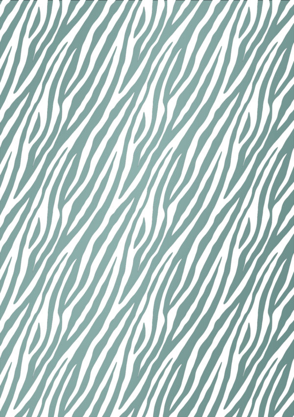 Zijde Vloeipapier Zebra Mint Vellen 200st