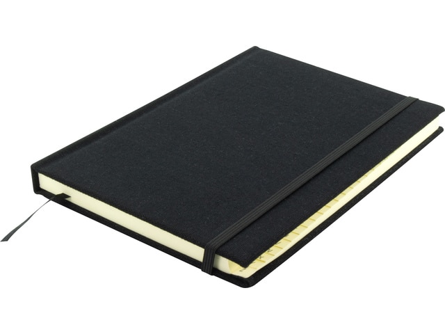 Alfabetboek Kangaro A5 A-Z linnen hard cover zwart, 208