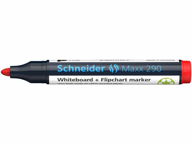 Boardmarker Schneider Maxx 290 assorti doos a 5+1 gratis