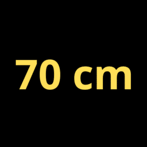 70cm breedte