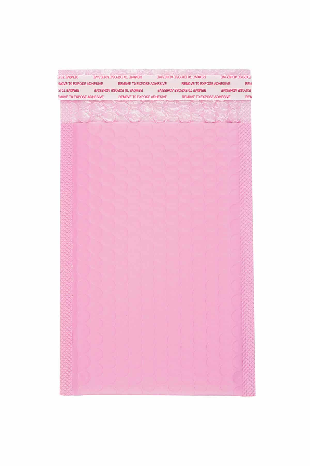Luchtkussen envelop Roze achterkant